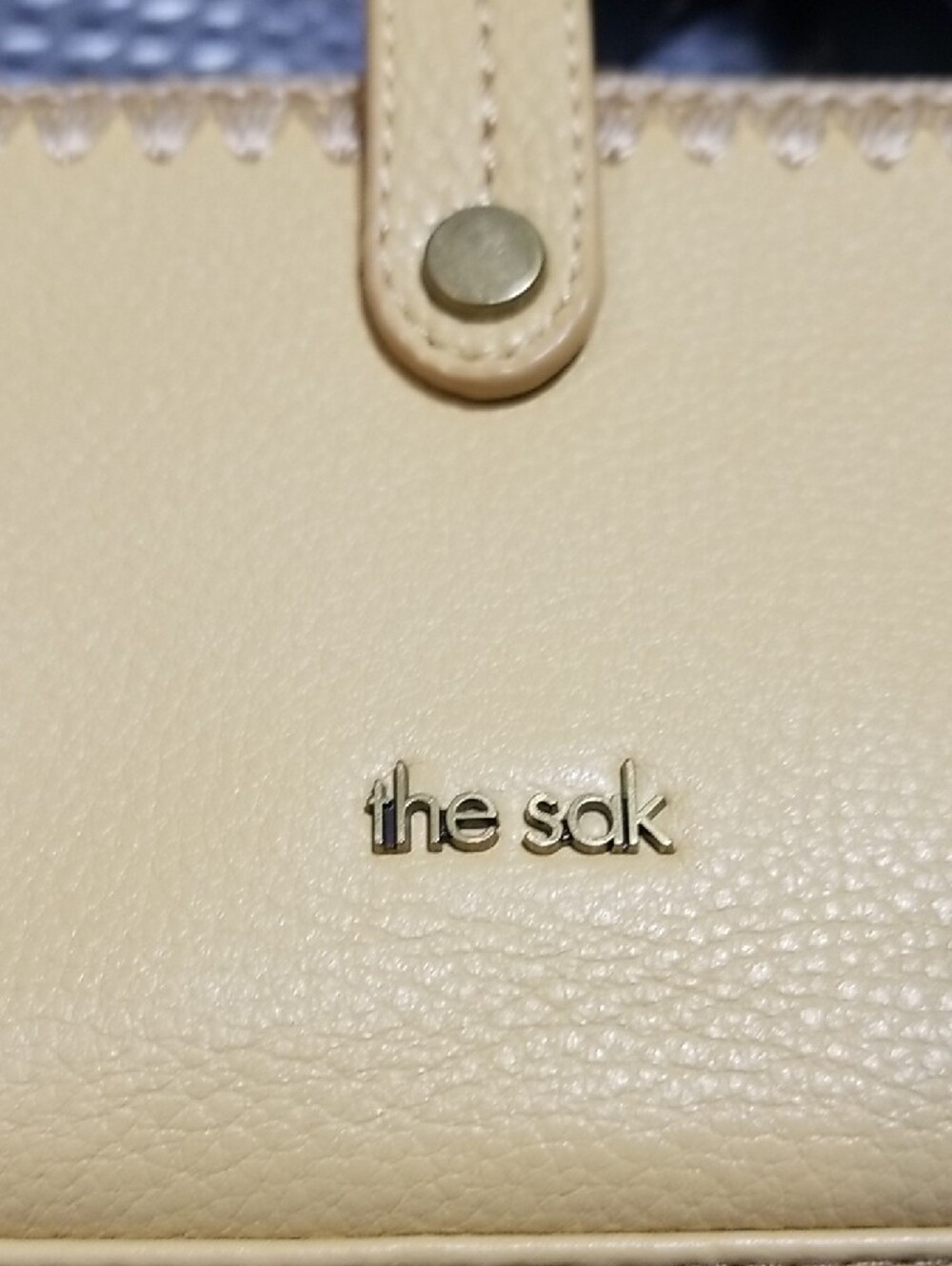 The Sak Soft Yellow Leather Wristlet Wallet - Picture 2 of 5